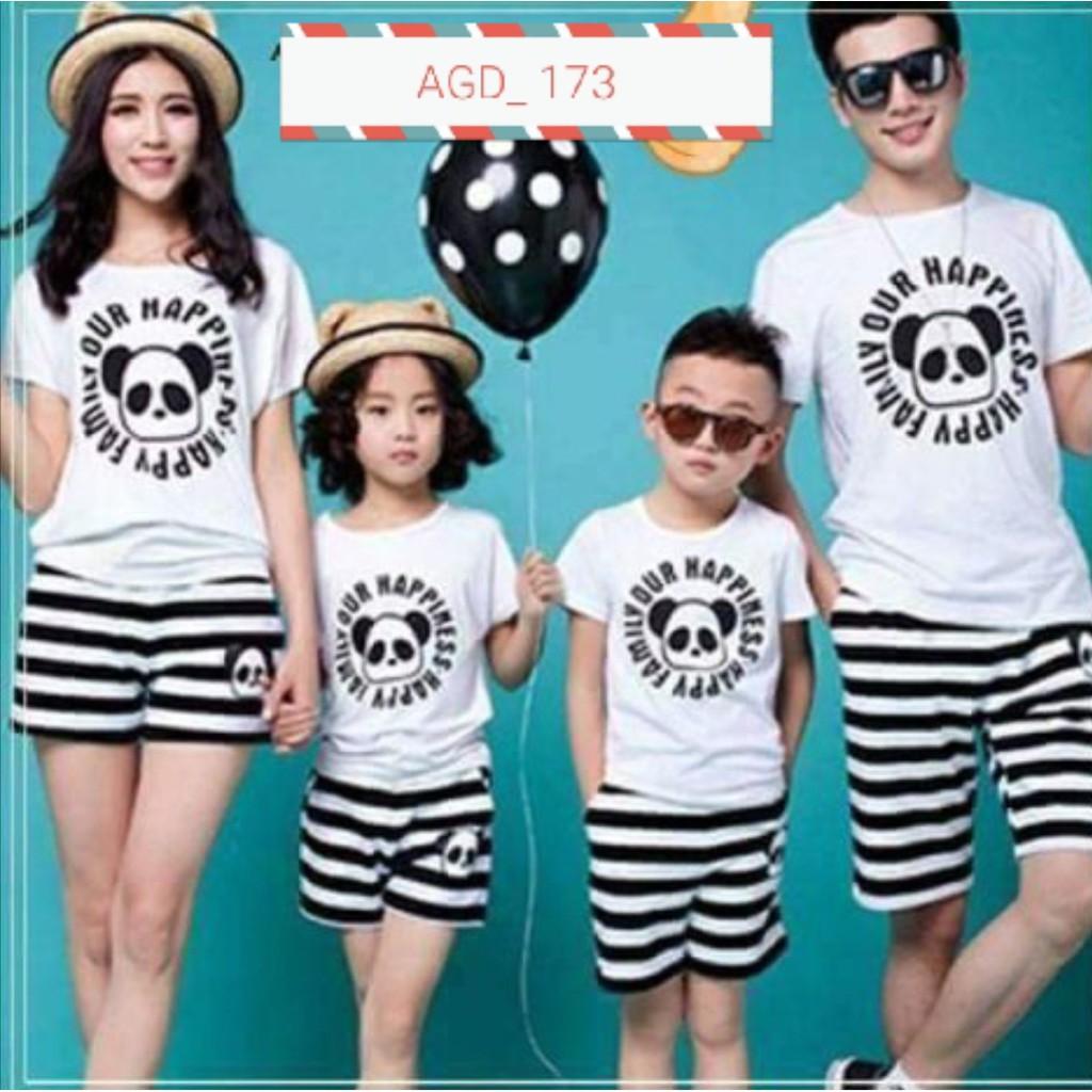 Áo gia đình gấu trúc - MÃ AGD 173