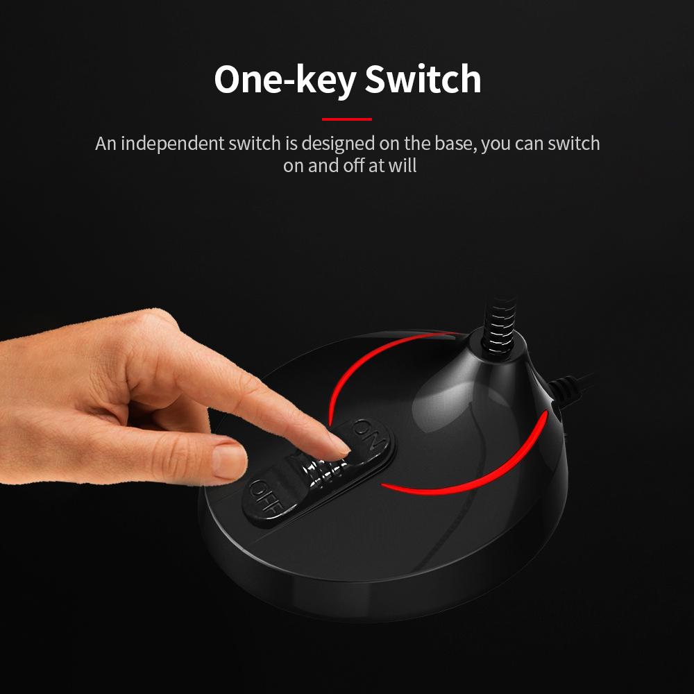 Micrô cổ ngỗng USB F12  chơi game cho máy tính xách tay PC