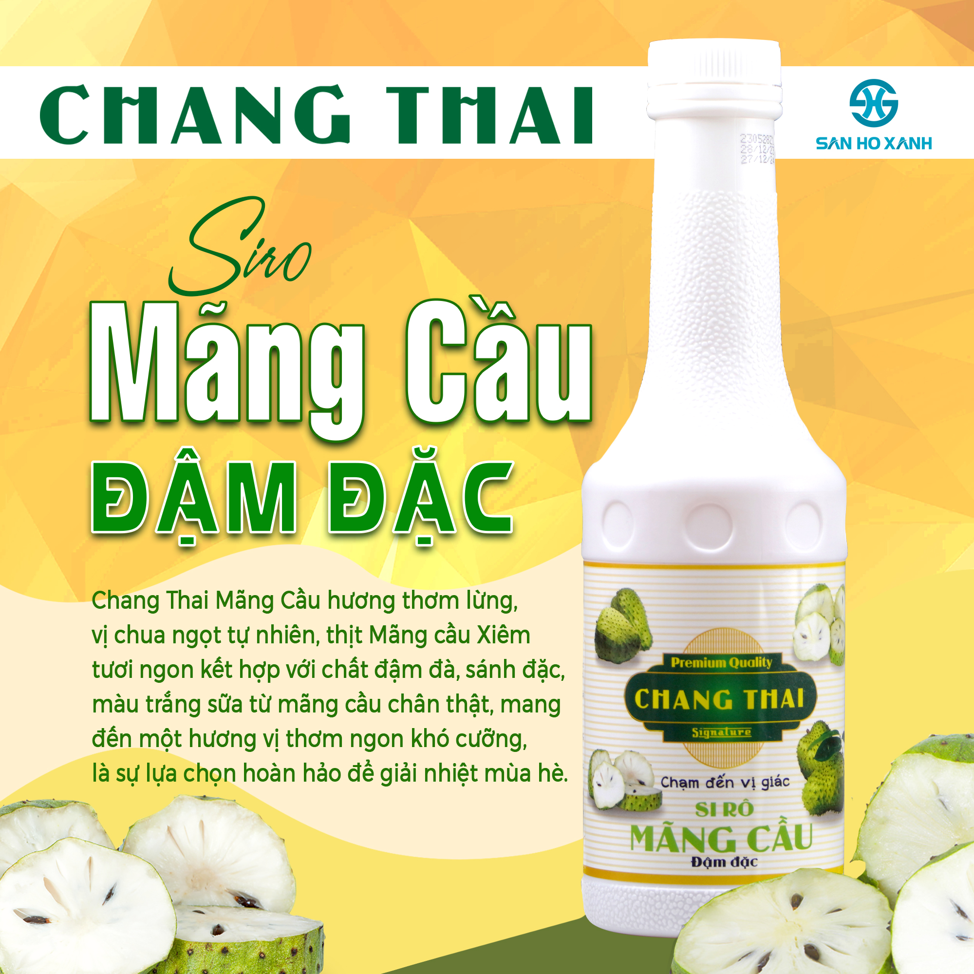 Si Rô CHANG THAI 1000ml - 16 Vị Trái Cây Tự Nhiên