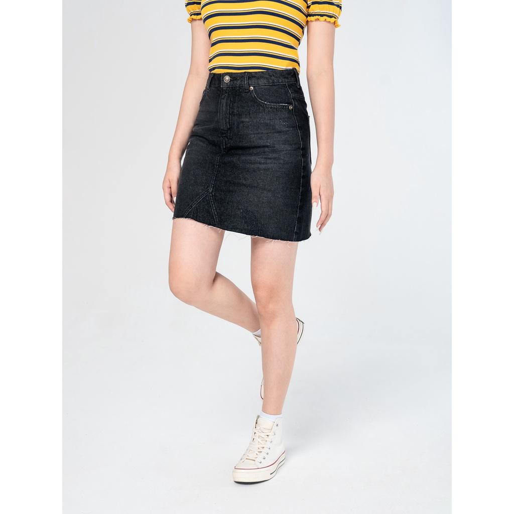 Chân váy jean nữ dáng ngắn CANIFA - 6KS21S008