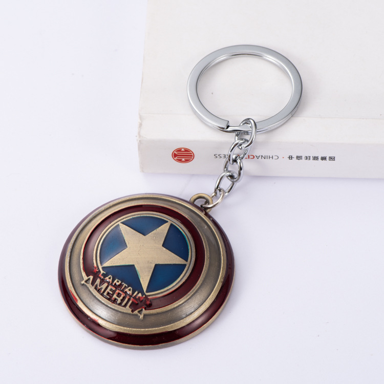 Móc Khóa Hình Khiên Captain America