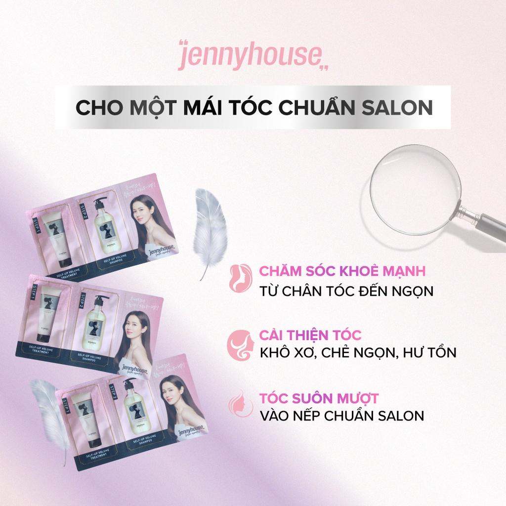 Mẫu Thử Dầu Gội JENNY HOUSE Self-Up Volume Shampoo 5ml, Dầu Xả Self-Up Volume Treatment 5ml