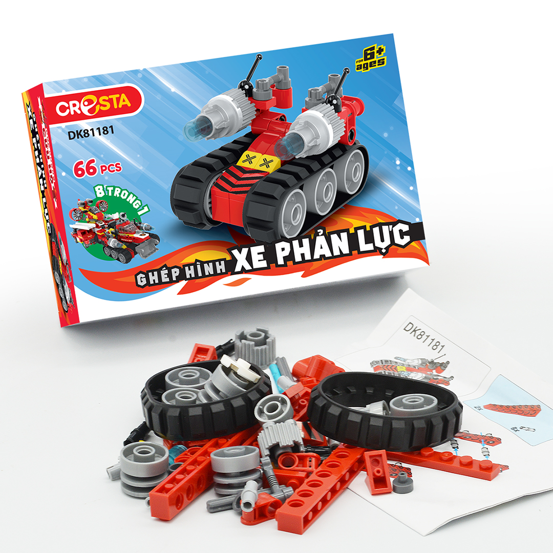 Ghép Hình - Lực Lượng Cứu Hộ_ Xe Phản Lực  DK81181
