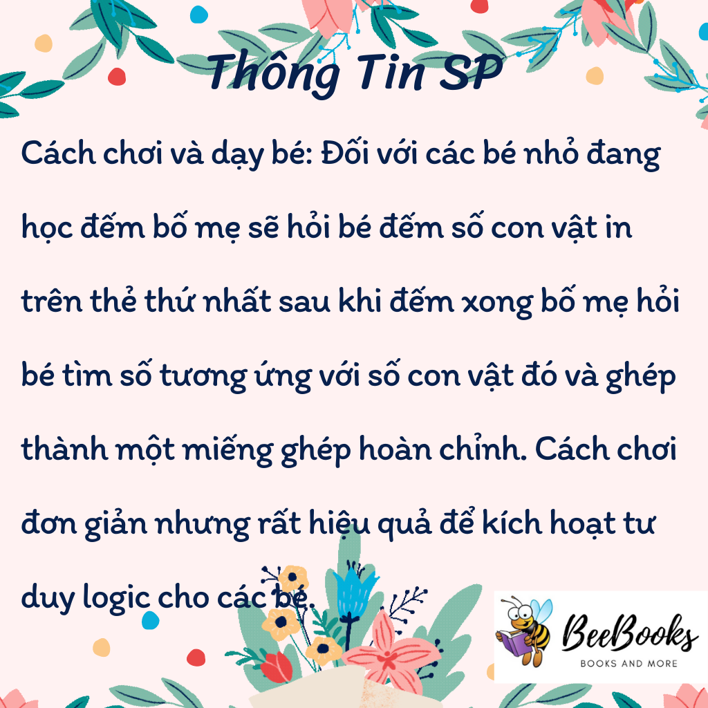 Bộ Thẻ Học Ghép Số và Phép Tính kèm que tính- Theo chuẩn phương pháp Montessori