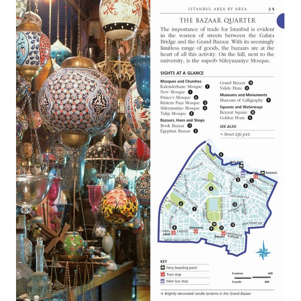 Istanbul Pocket Map and Guide