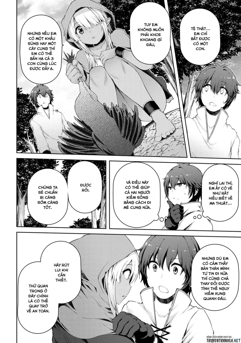 ngôi nhà của tôi đã bị đốt cháy, thế thì tại sao tôi không dùng hết số tiền còn lại để mua nô lệ dark elf? chapter 2 10