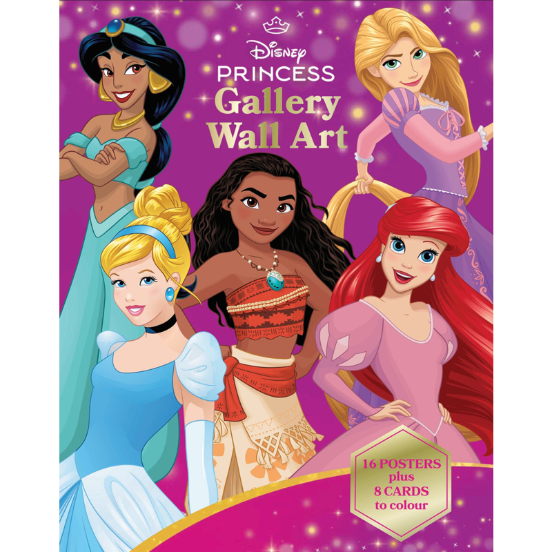 Sách Disney Gallery Wall Art - Princess