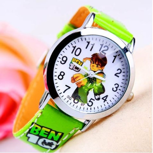 Đồng Hồ kim Trẻ Em BEN10 DH13 Hình Benten Dành Cho Bé Trai Bé Gái