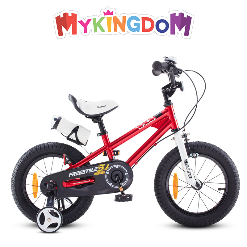 Xe Đạp Trẻ Em RoyalBaby Freestyle 14&quot;, Màu Đỏ, Bé Từ 3-5 Tuổi RB14B-6-RED