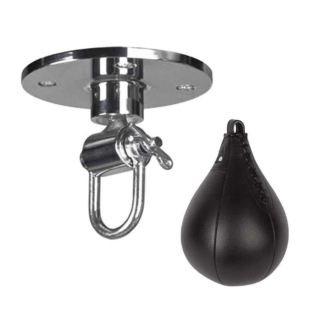 PU Leather Ball Boxing MMA Thai caseing Thai Training Punching Striking Bag Hanging Swivel Hook Hanger Workout Kicking ball Punch Bag