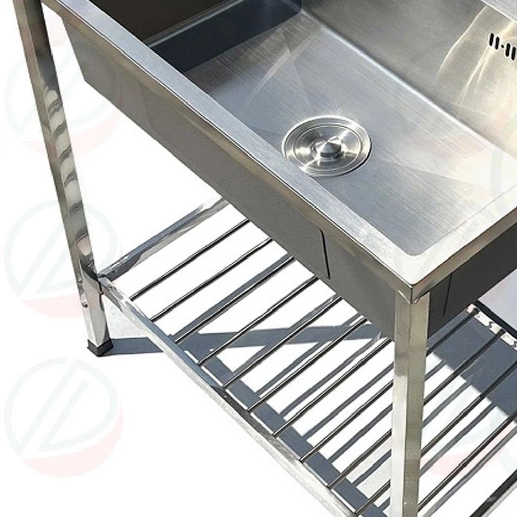 Kệ Chân Chậu Rửa Chén Bát Inox Siêu Tiện Dụng - Nhiều kích thước phù hợp hầu hết các cỡ chậu thông dụng