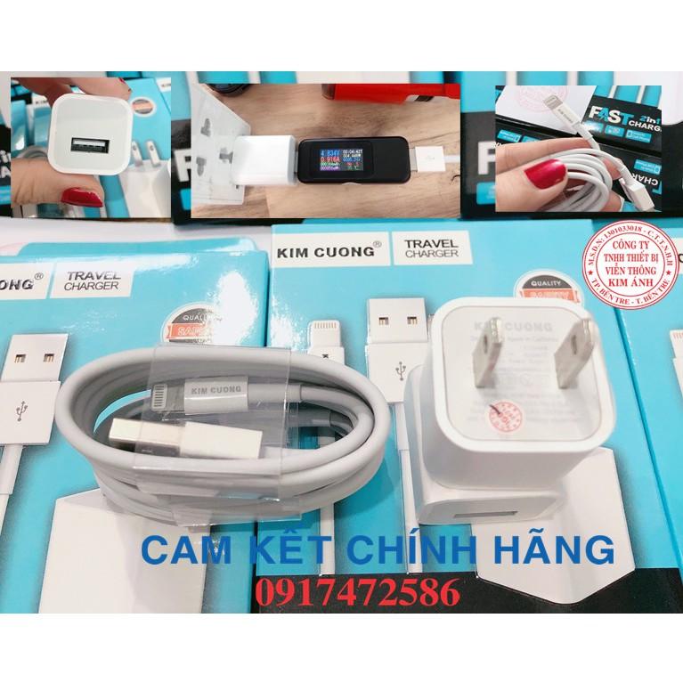 SẠC ĐIỆN THOẠI KIM CƯƠNG L7 - BỘ CÓC VÀ CÁP - HÀNG CHÍNH HÃNG