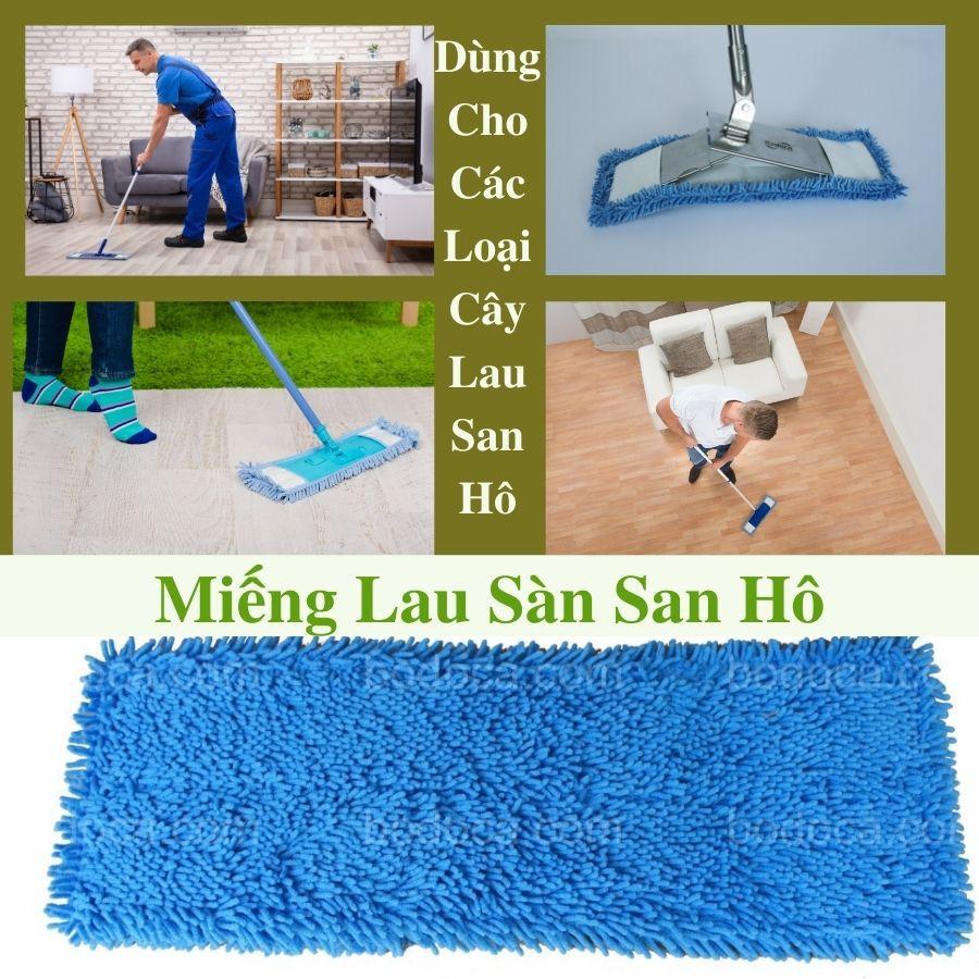 Nùi cây lau bẹ san hô 45-60-80-90cm Bông-Tấm-Miếng lau sàn nhà Công Nghiệp San Hô thay thế trường học siêu thị bệnh viện