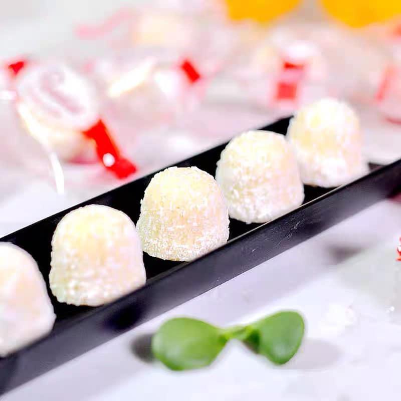 Kẹo socola trắng Delicate Mỹ mềm ngọt nhân kem hạnh nhân cao cấp siêu ngon