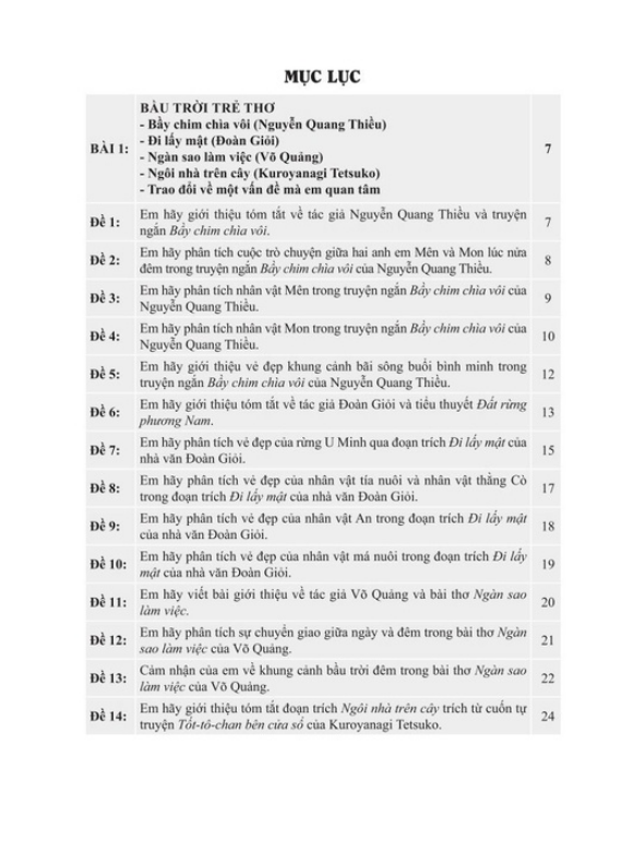 Sách - Những bài làm văn mẫu lớp 7 tập 1 -