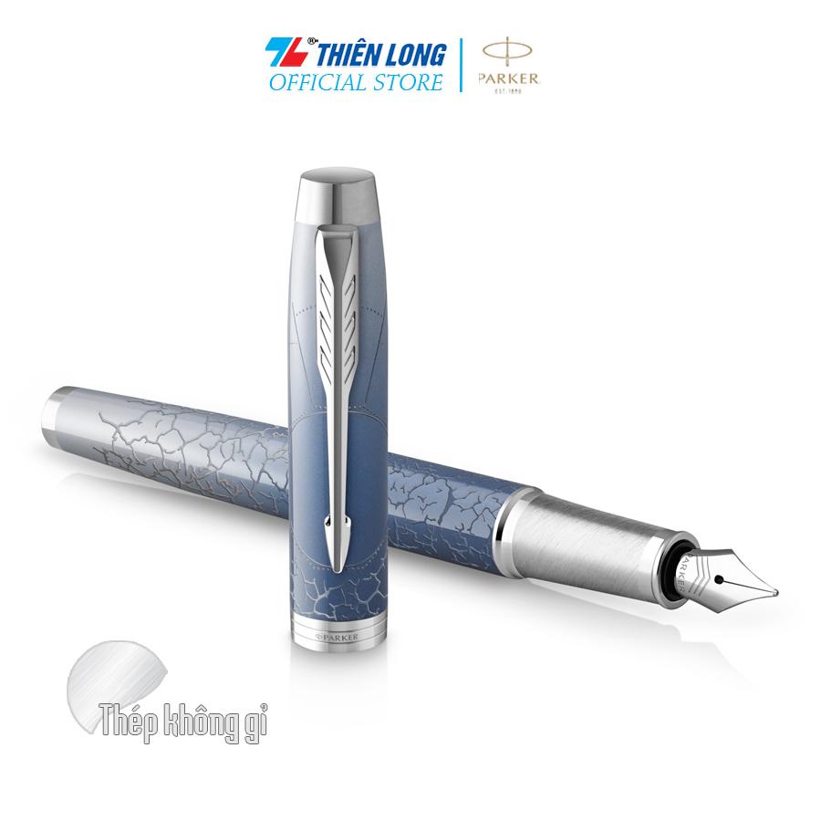 Bút máy Parker IM Special Editon Polar Grey - Thép không gỉ - Ngòi 0.7mm - 2153006Z