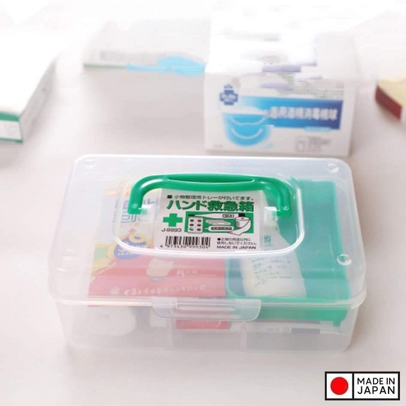 Hộp đựng thuốc &amp; vật dụng y tế 800ml - Hàng Nội Địa Nhật Bản