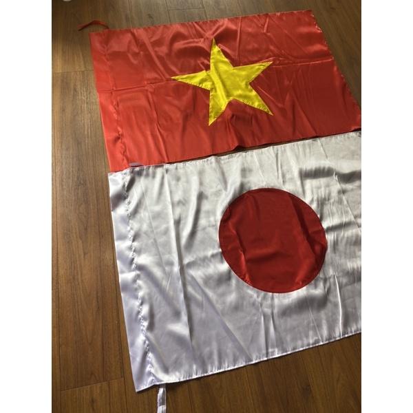 Cặp cờ Việt nhật 80x120cm