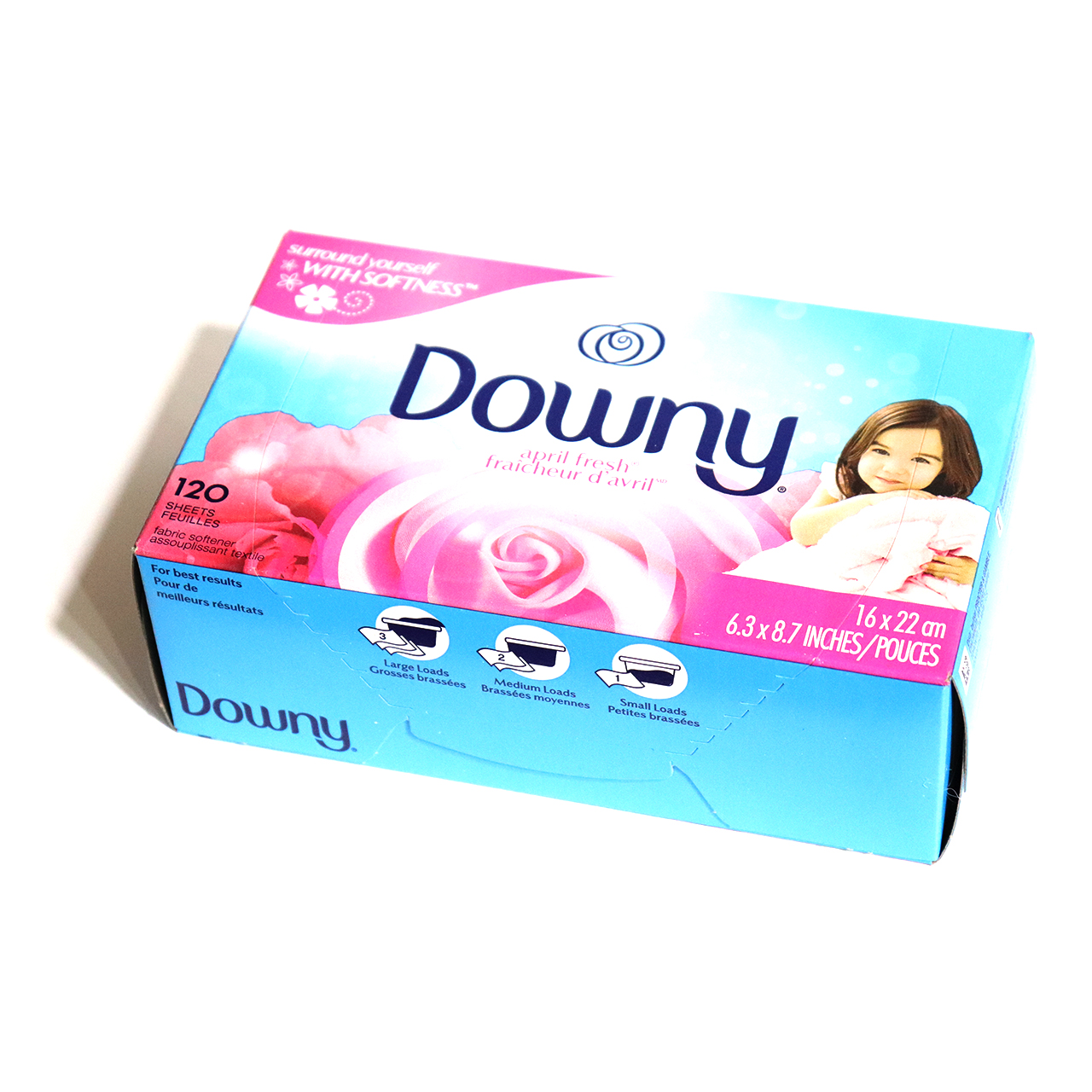 Giấy thơm Downy Fabric April Fresh 120 tờ - USA