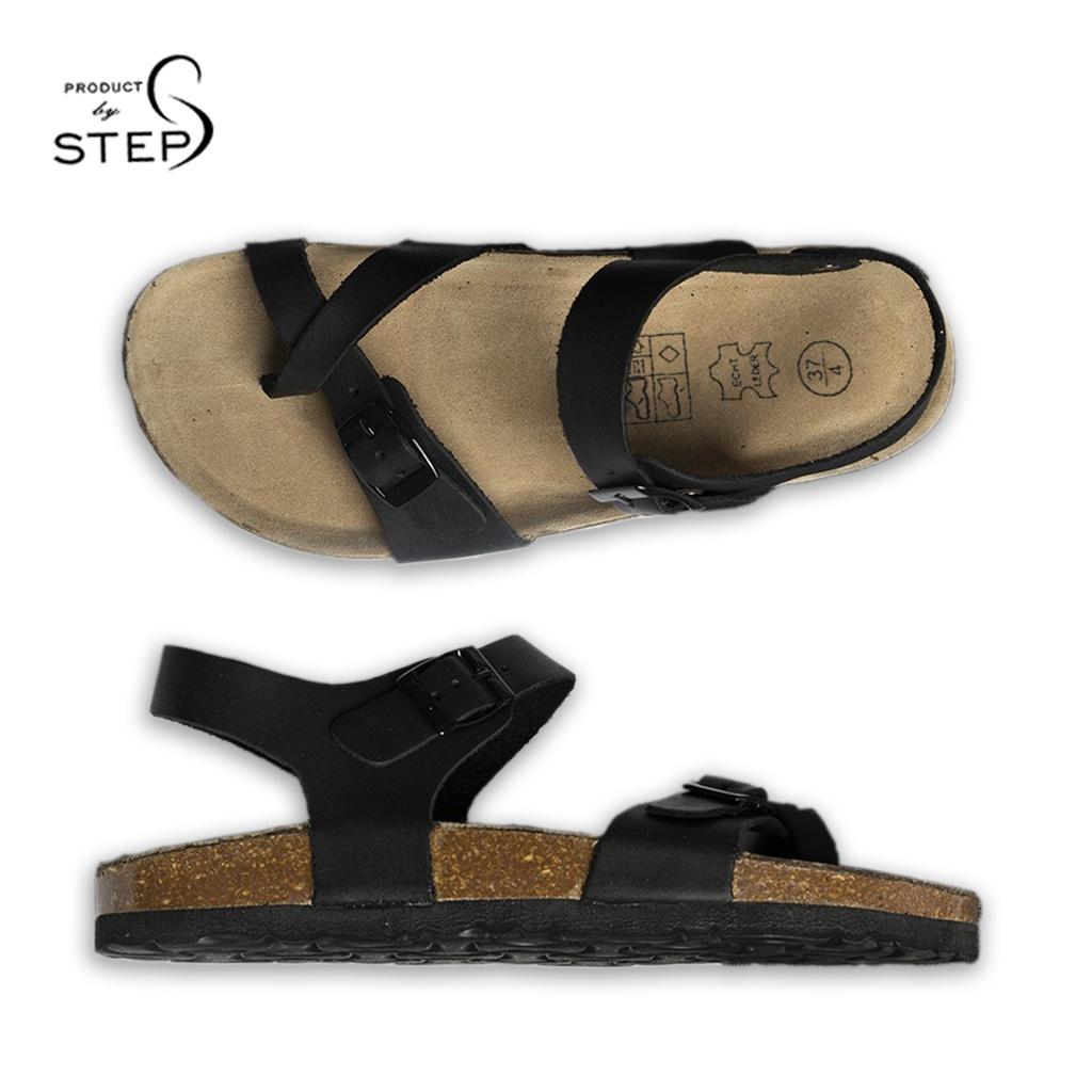 Giày đế trấu Unisex Da quai xỏ ngón (Size 35-45)