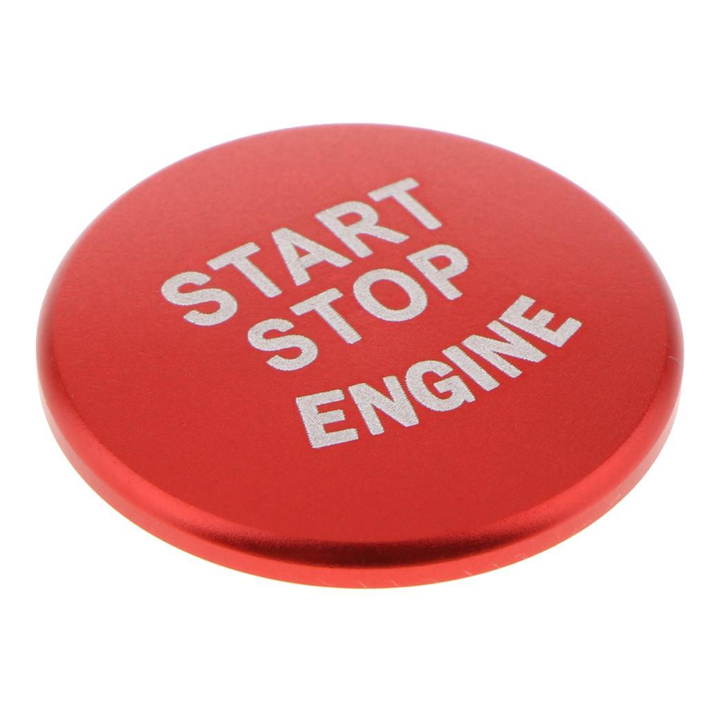 3-5pack Start Stop Engine Button Switch Cover For BMW F30 F20 F32 X1 F48 F45 Red