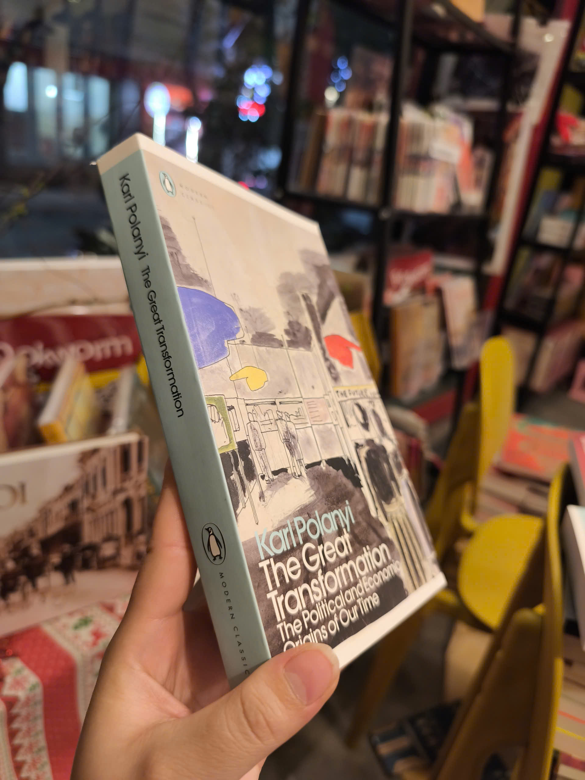 Sách - The Great Transformation: The Political and Economic Origins of Our Time by Karl Polanyi