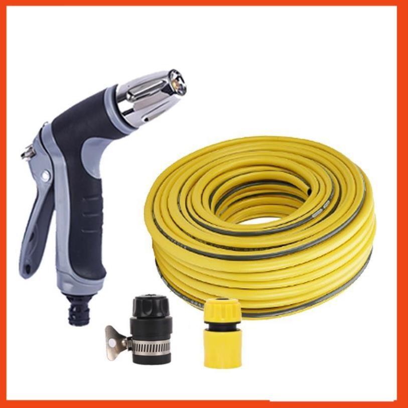 Bộ dây và vòi xịt tăng áp rửa xe tưới cây 206817 20M