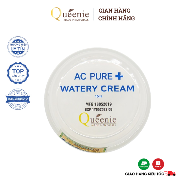 Kem dưỡng da AC Queenie trải nghiệm cho da mềm mịn, căng bóng, trắng sứ 15ml - Mỹ Phẩm Hàn Quốc