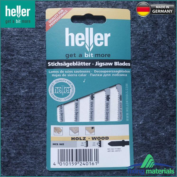 T119BO- Lưỡi cưa lọng gỗ HELLER HCS 24016 1 (Cắt gỗ, cắt cong, răng đúc, SX tại ĐỨC)