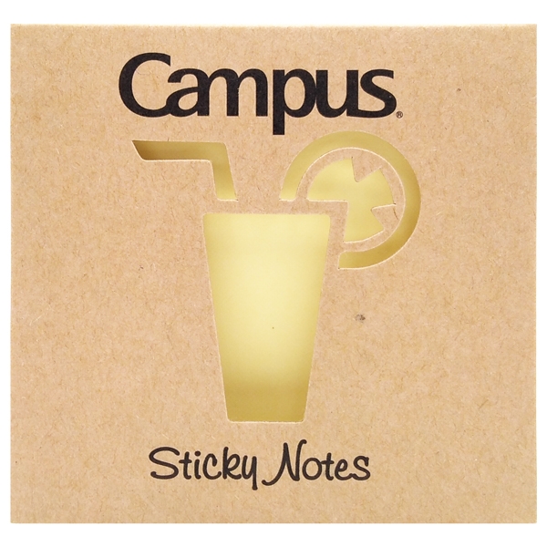 Giấy Note Campus 75x75mm SN-75-YL - Màu Vàng