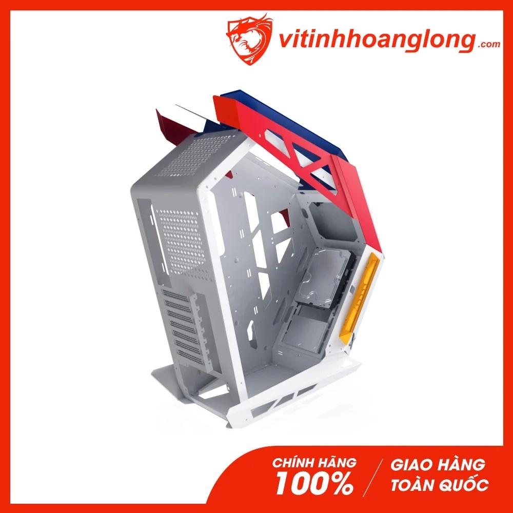 Vỏ Case máy tính Xigmatek Gaming X Battleship Gundam White (EN47635) - Hàng chính hãng