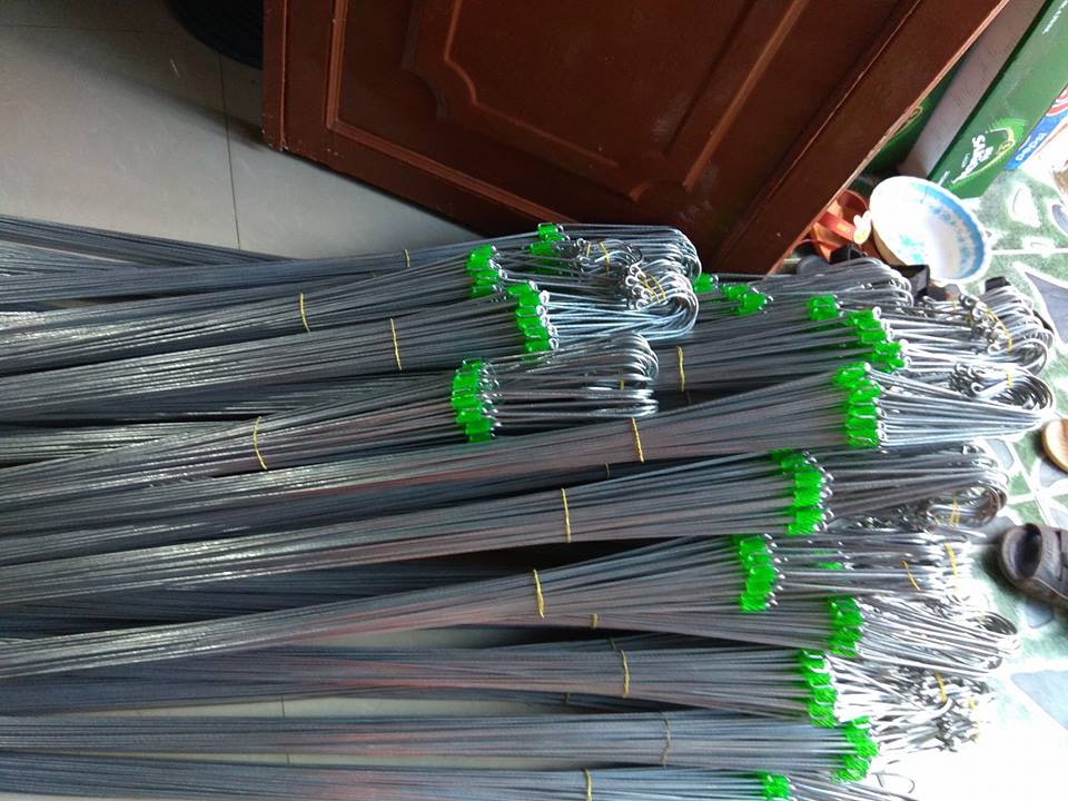 Combo 10 móc treo lan bằng kẻm , dài 70 cm , treo chậu lan tiện lợi