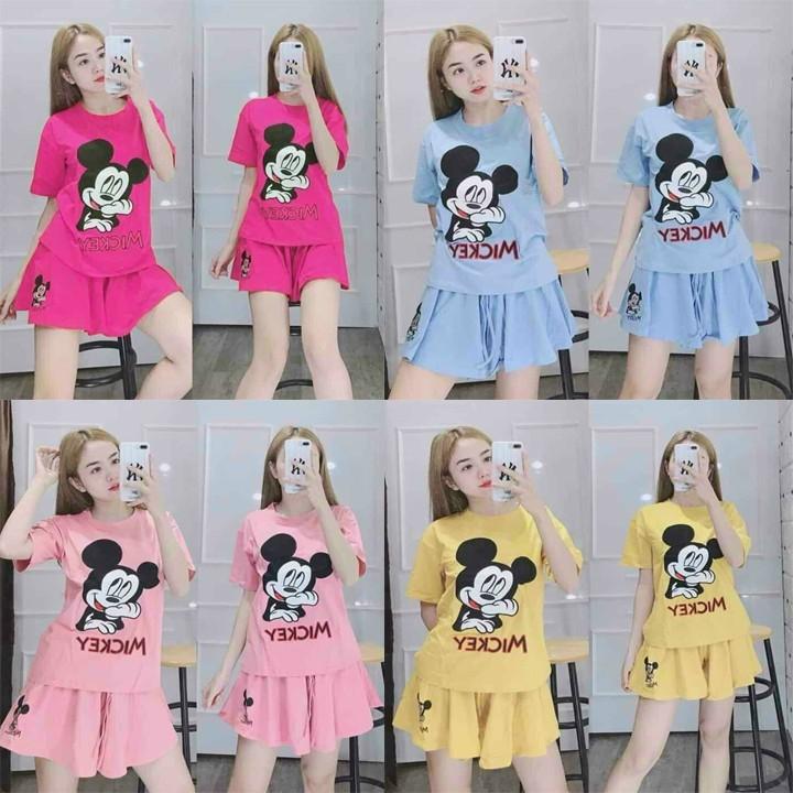SET THUN CHUỘT MICKEY SIÊU DỄ THƯƠNG <56KG,SET THUN CHUỘT MICKEY SIÊU DỄ THƯƠNG <56KG