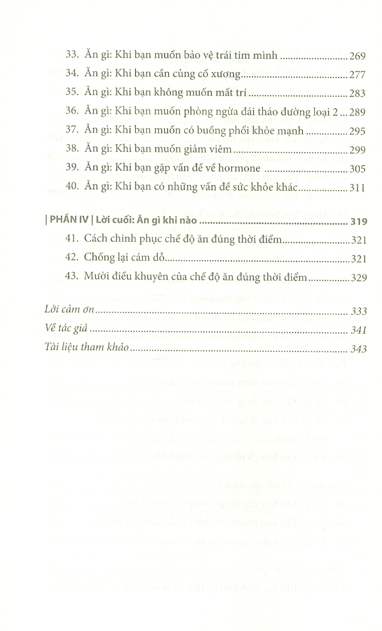 Ăn Gì Khi Nào - Chiến Lược Cải Thiện Sức Khỏe Và Đời Sống Bằng Thực Phẩm