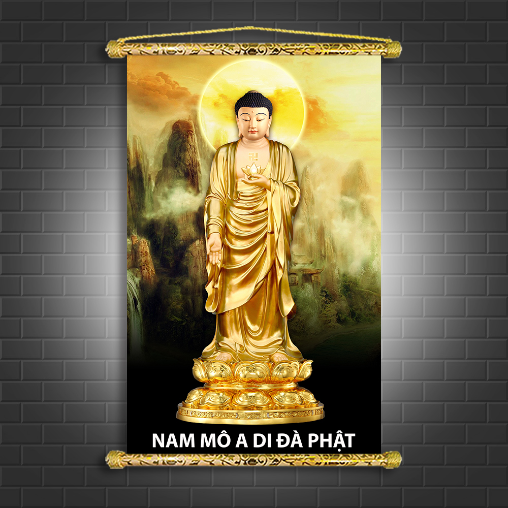 Tranh Đức Phật A Di Đà A1065