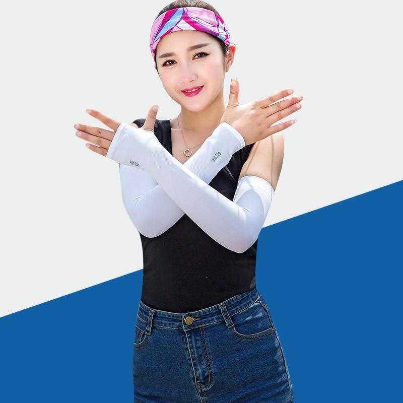 BÁN SỈ 1 ĐÔI Găng Tay Chống Nắng Hàn Quốc Xỏ Ngón Let's Slim Đủ Màu Dày Dặn Ngăn Tia UV 88243