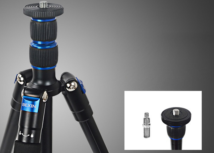 Chân Máy Ảnh Tripod Du Lịch Bexin Ms10 - Ball Head Panorama V30 - Hàng Nhập Khẩu