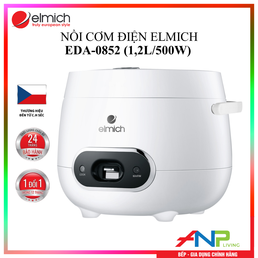 Nồi cơm điện Elmich EDA-0852 - Hàng Chính Hãng