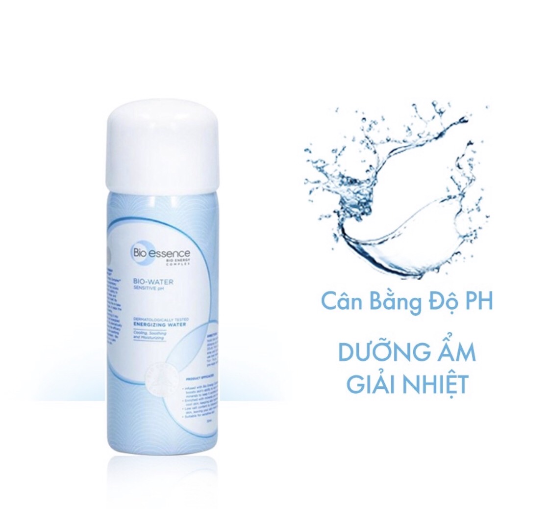 Bộ 2 Chai Nước Xịt khoáng dưỡng da Bio-Water Bio-Essence Water Energizing Water 30ML*2