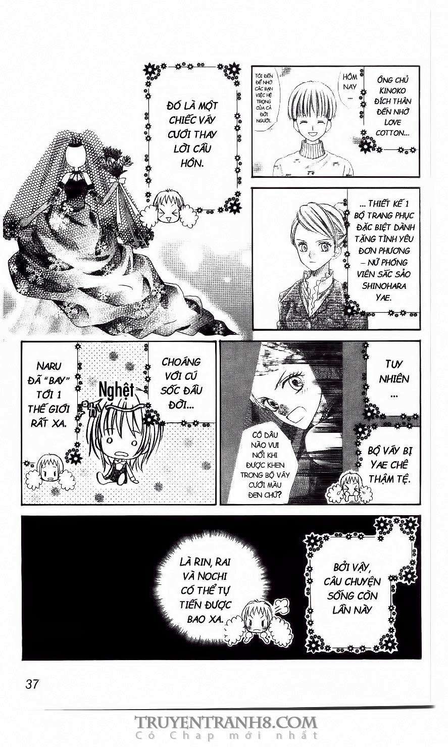tiệm thời trang, love cotton chapter 20 6