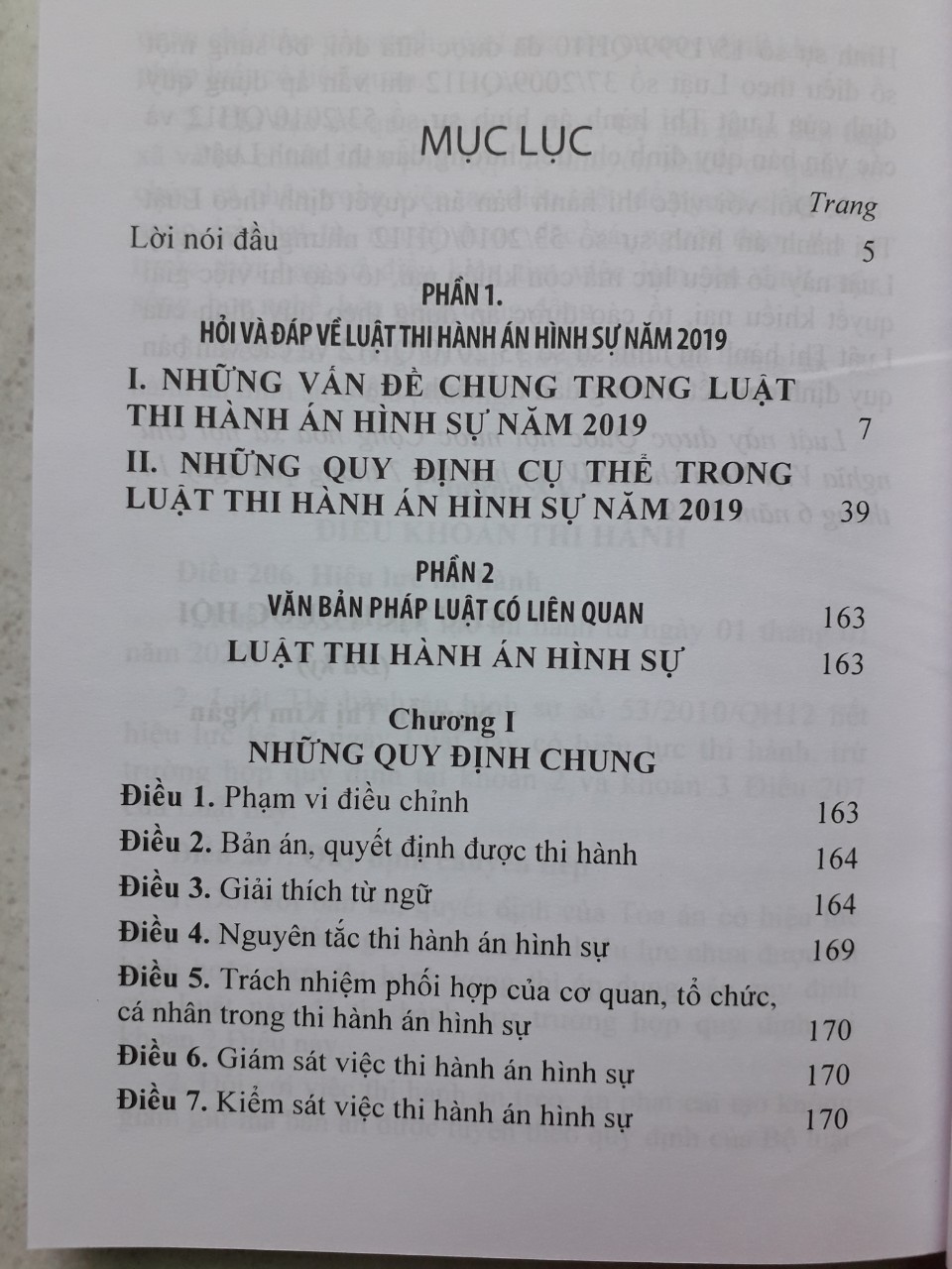 Hỏi - Đáp Pháp Luật Về Luật Thi Hành Án Hình Sự năm 2019