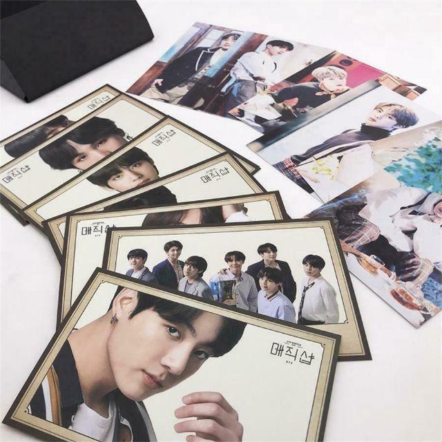 Mini photo card BTS muster