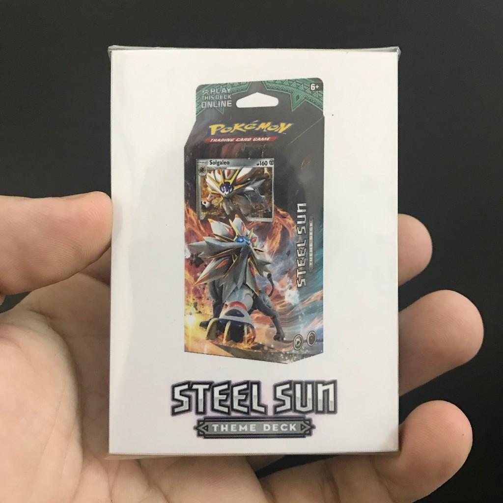 Bộ bài in Việt Nam 60 thẻ Pokemon Steel Sun