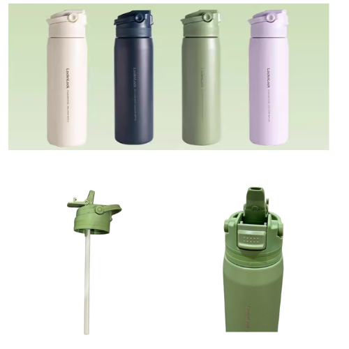 Bình Giữ Nhiệt LocknLock Active One-Touch Tumbler Kèm Ống Hút Nhiều Màu LHC3321-700ml