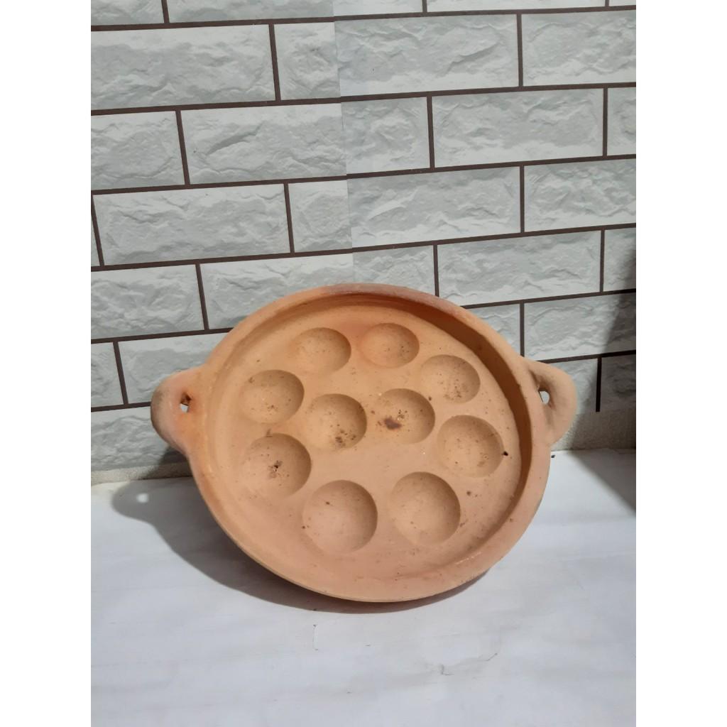 Khuôn đất bánh khọt 10 lổ