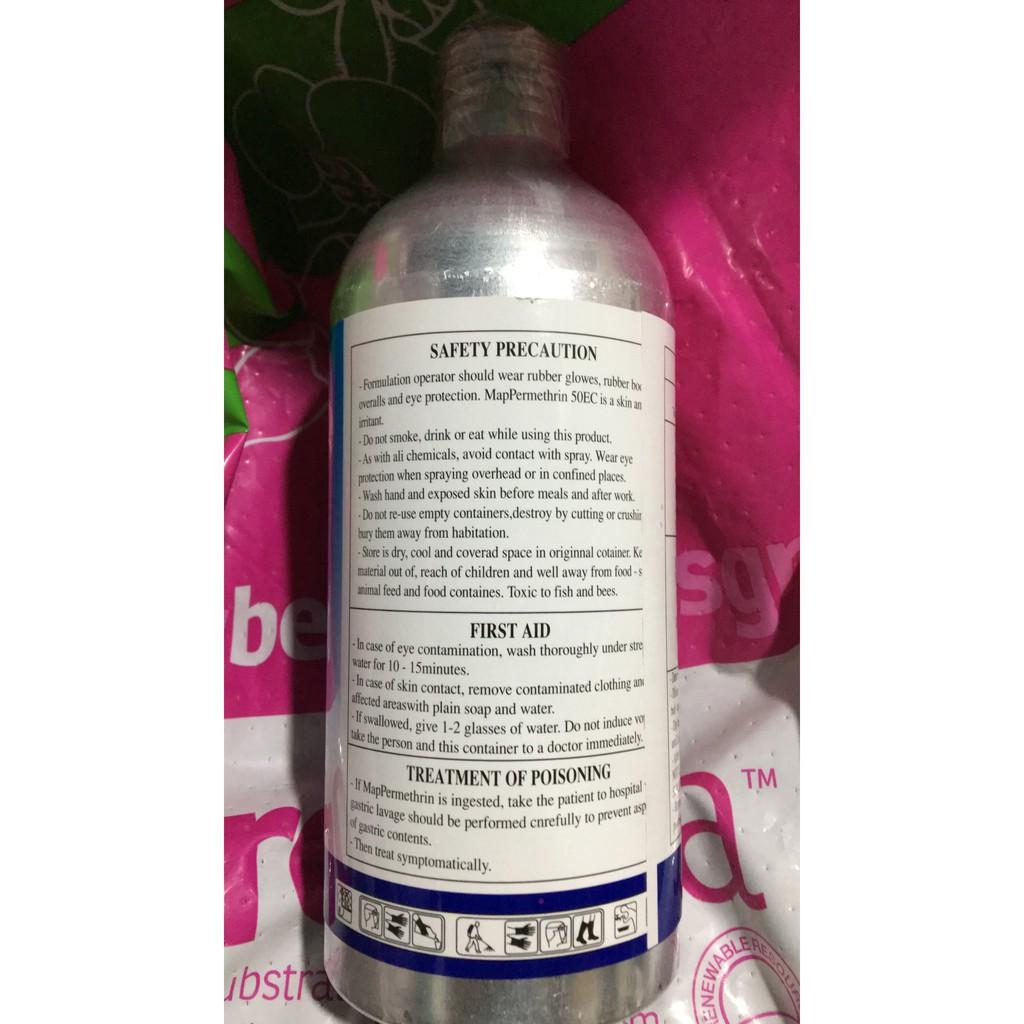 Sản phẩm phun muỗi MAP chai nhôm hàng ngoại 1 lít chuẩn