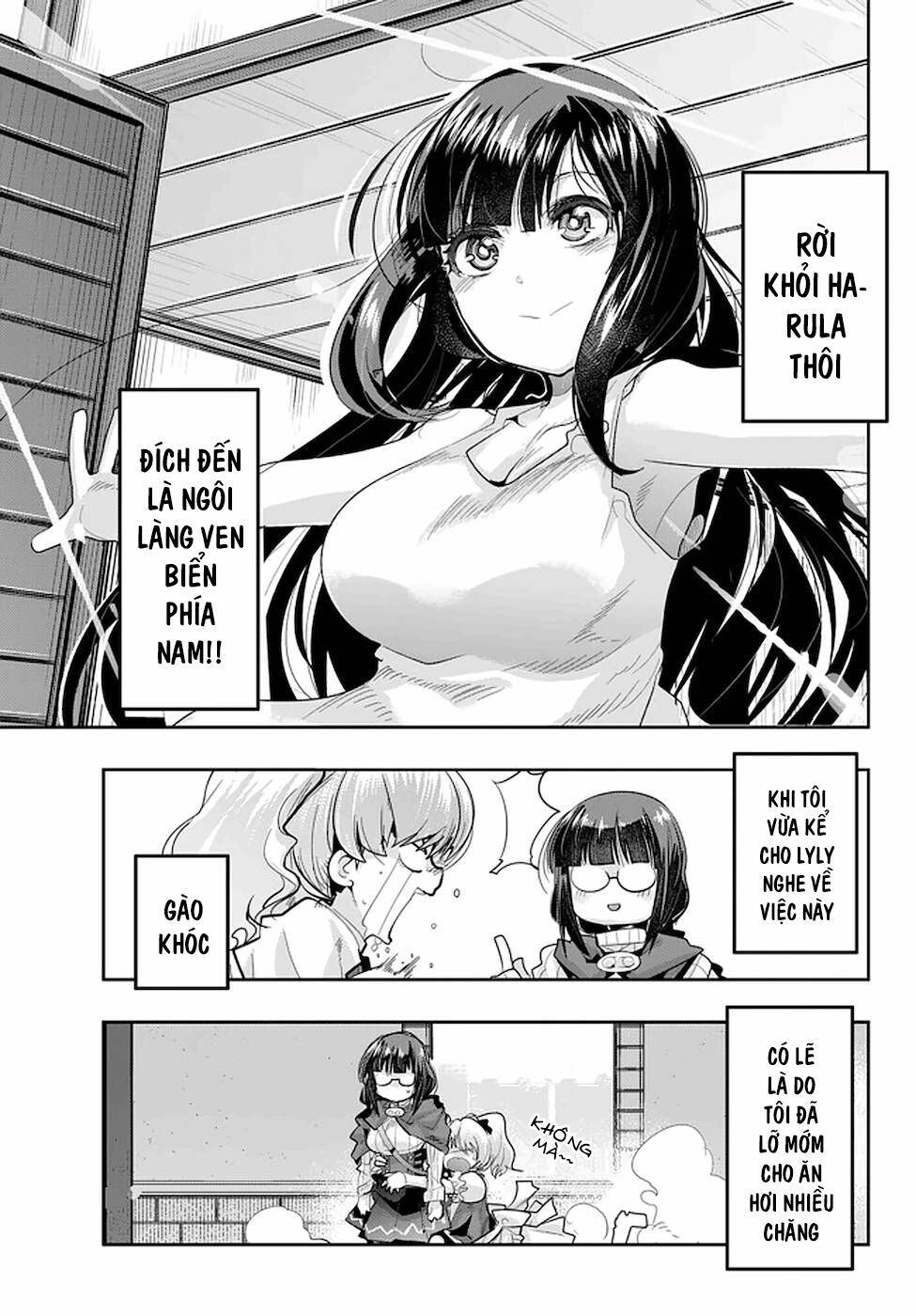 chuyển sinh thành con gái, tôi sẽ sinh tồn tại dị giới - yoku wakaranai keredo isekai ni tensei shiteita you desu chapter 16 3