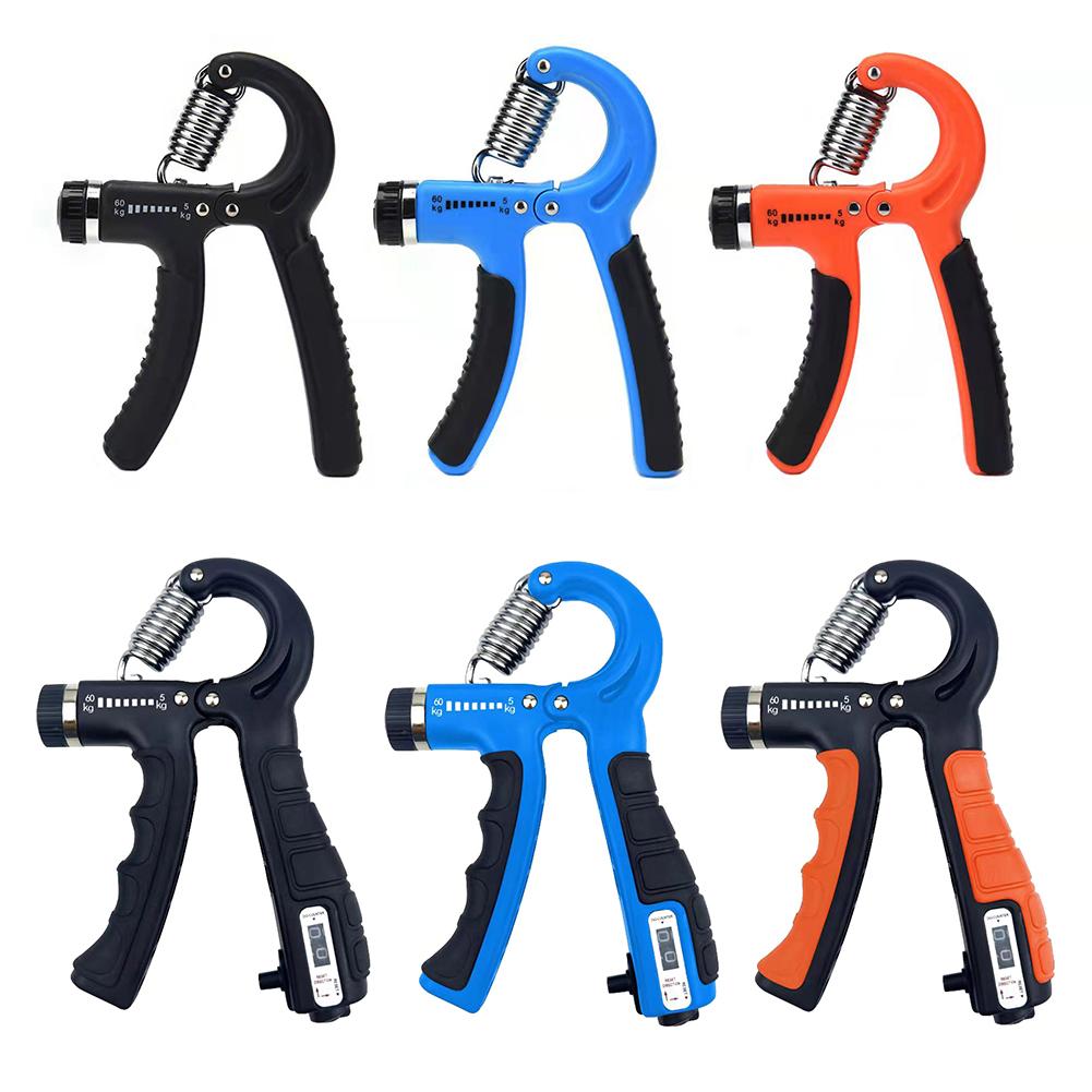 5-60kg điều chỉnh tay tay tay cầm tay Huấn luyện cổ tay Tăng sức mạnh lò xo ngón tay Pinch Mở rộng Mở rộng R-Type Grip Color: Orange1