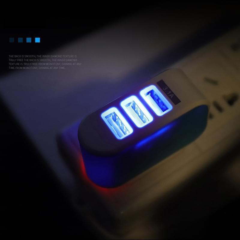 CỤC SẠC 3 CỔNG USB TIỆN ÍCH