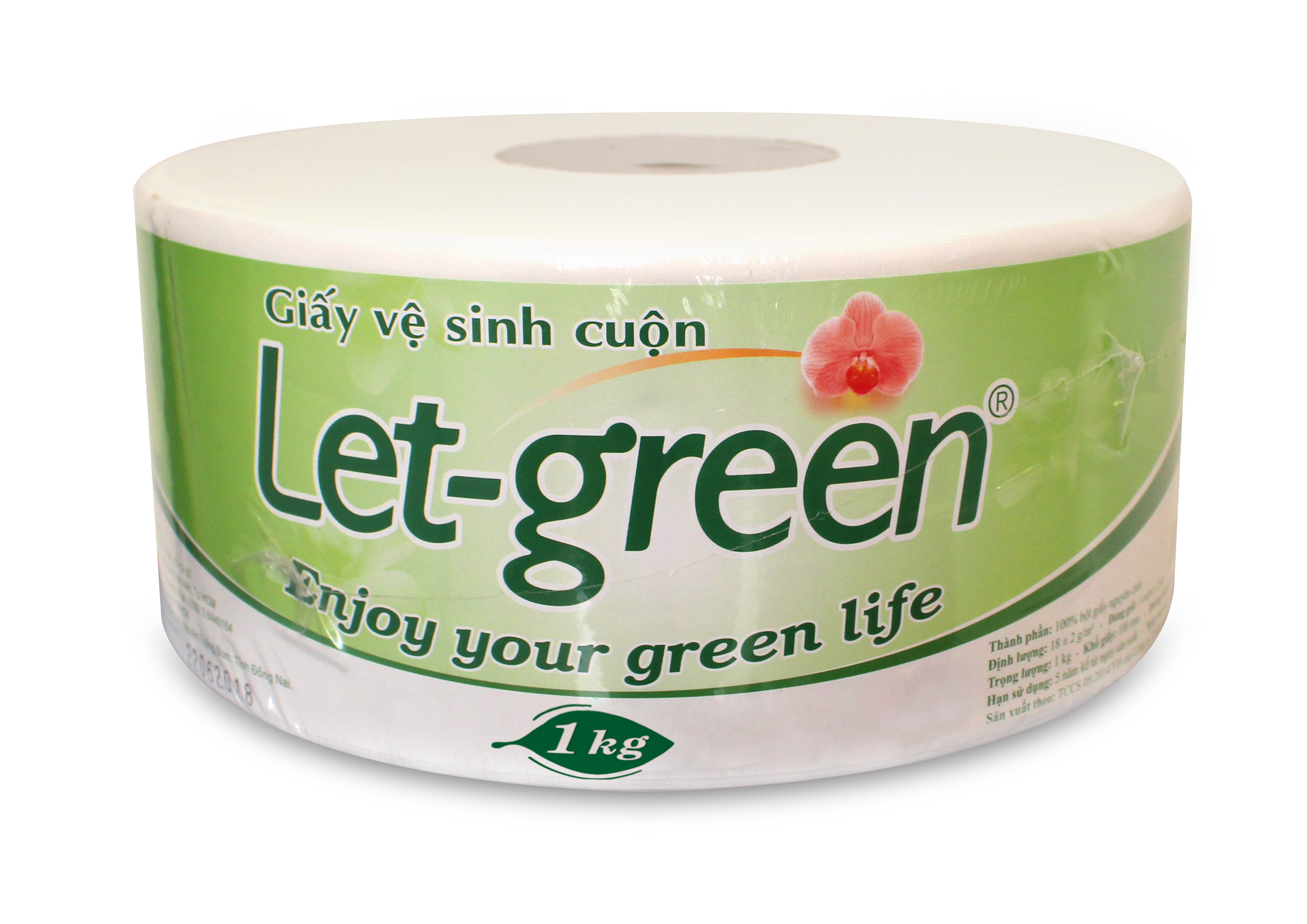 Giấy Vệ SInh Let-Green 1Kg (Bao Bì Mới)